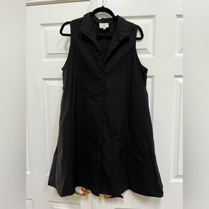 Black A Line dress, Size XL